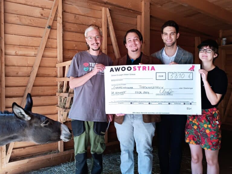 Furries spenden für Assisi-Hof Stockerau