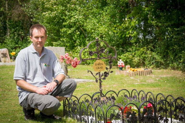 Manfred Maier, Leiter Tierfreidhof Waldesruh ©OeTV