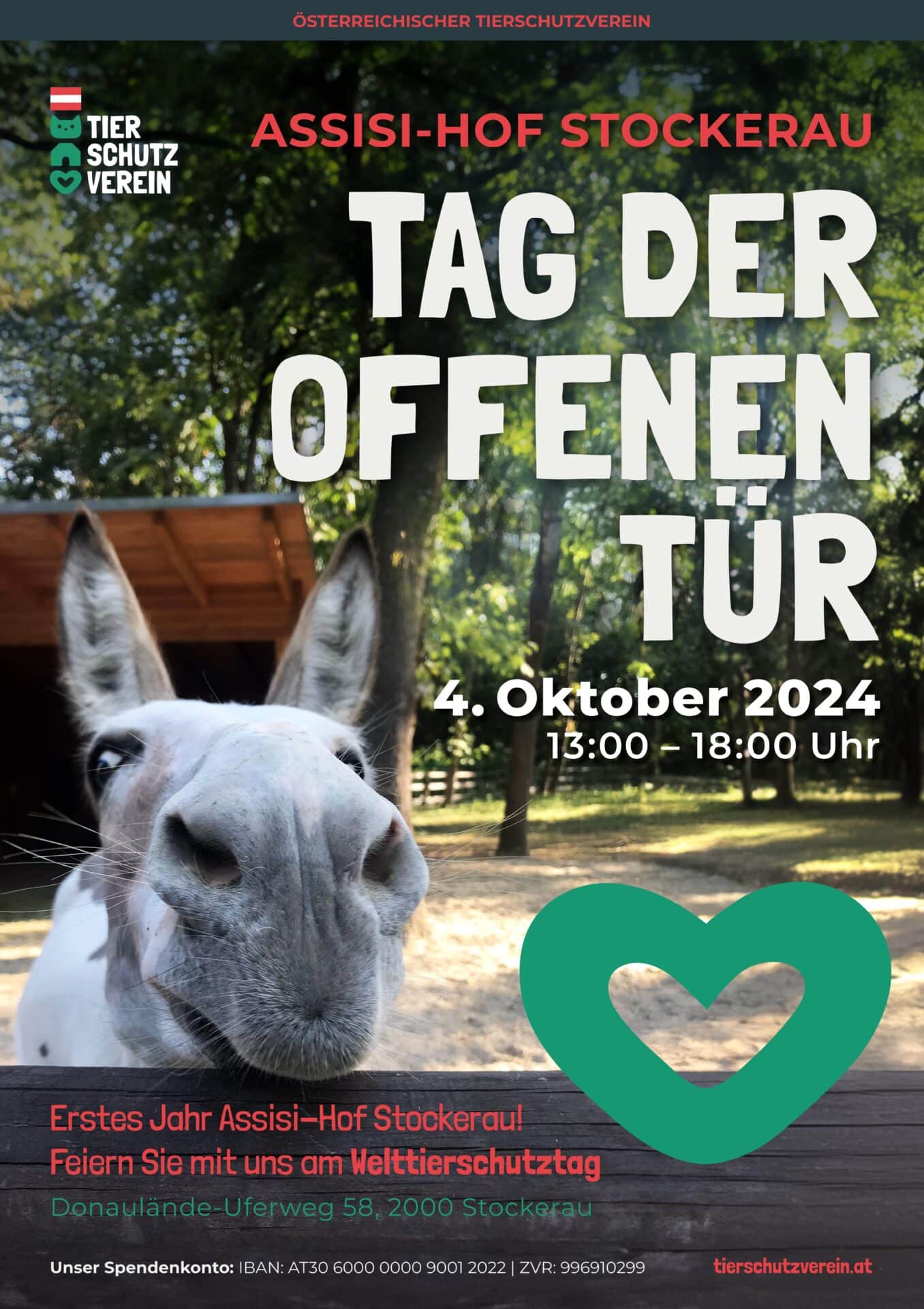 OETV24 1jahr stockerau DINA1 Österreichischer Tierschutzverein